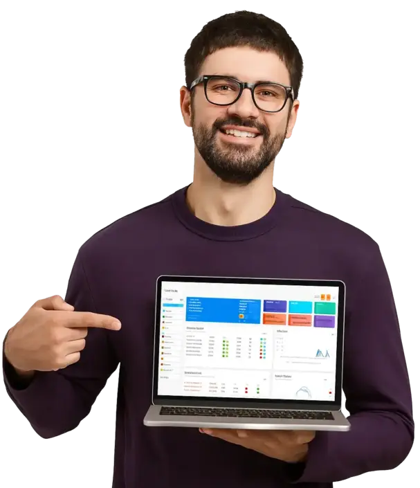 Laundry Grow Software Dashboard