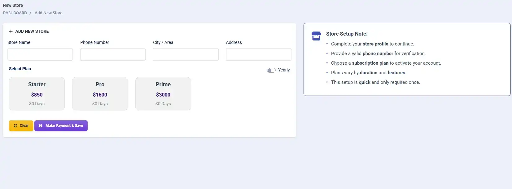 Multi-Branch Laundry Management feature in Laundry Grow software